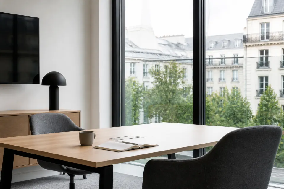 Salle de réunion moderne